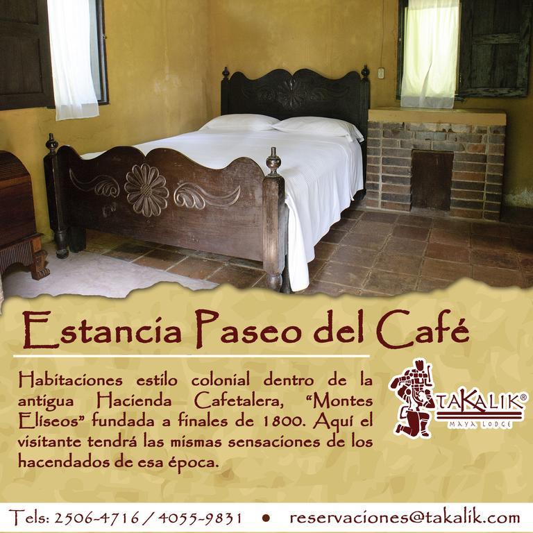 Takalik Maya Lodge El Asintal מראה חיצוני תמונה